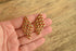Golden Wavy Earrings